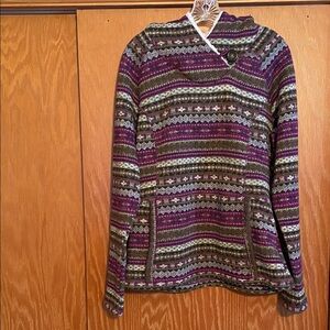 Koppen Multicolor Knit Hoodie